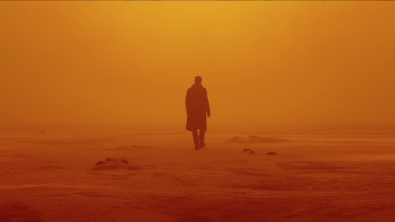 4K, middle, desert, walking, Blade Runner 2049, Ryan Gosling, best movies, man