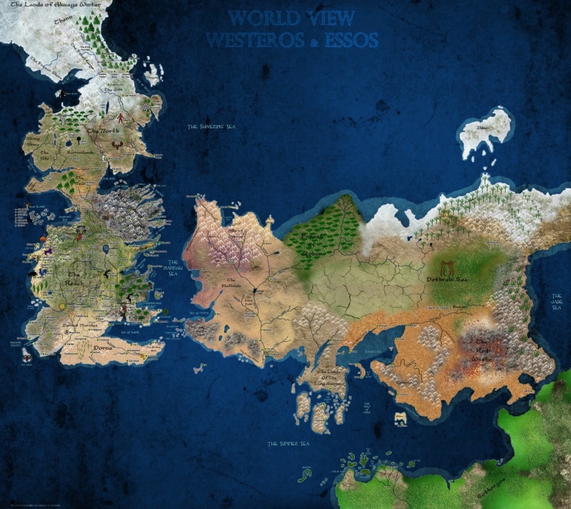 direction, A Song of Ice and Fire, textured effect, world map, topography, physical geography, studio shot, blue, global communications, globe - man made object