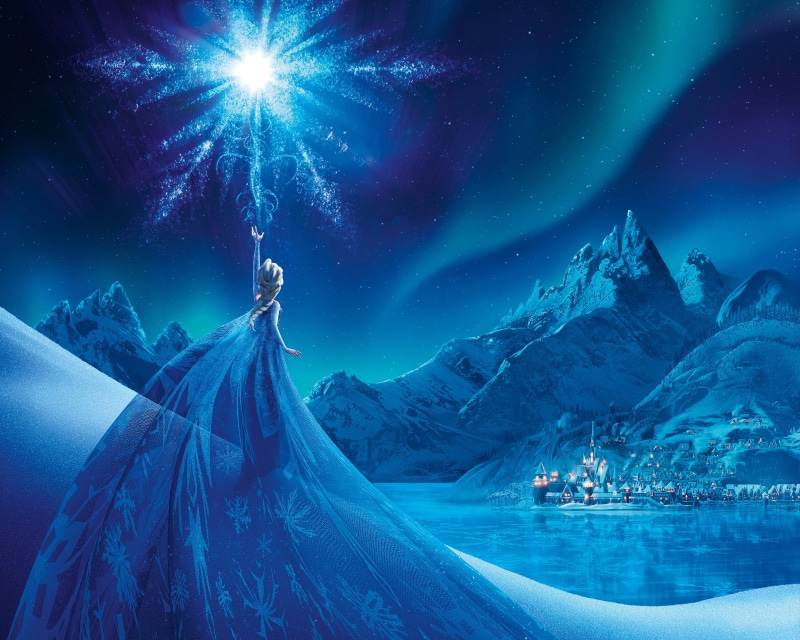 Blonde, scenics, Pircutes, Kristen Bell, Family, Kingdom, Anna, moon, Stars, Studio, Glacier, Shaving, Towers, outdoors, Movie, Hair, mystery, nature