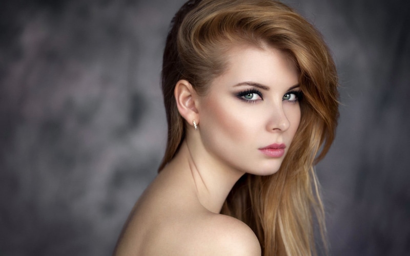 1080P, beautiful woman, looking at viewer, human face, hairstyle, face, irina, long hair, portrait, women, adult, Irina Popova, eyes, body part, luxury