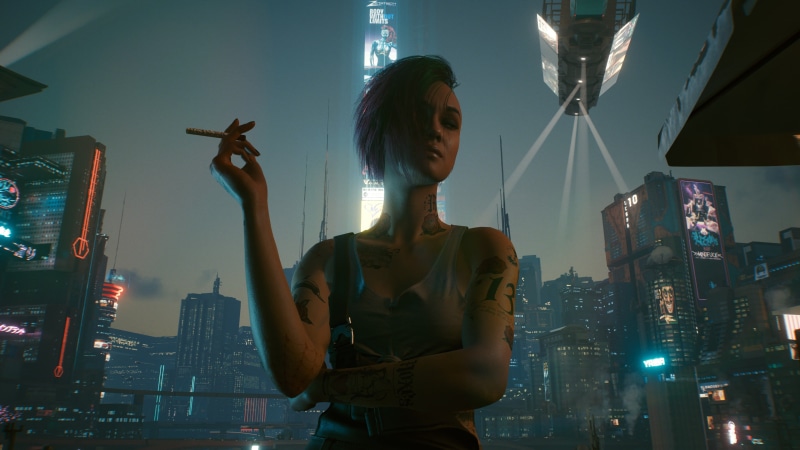 4K, cyberpunk, 4K, Judy Alvarez, Cyberpunk 2077