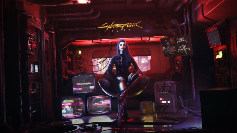 Girl, Cyborg, Cyberpunk 2077, Video Game, 4K
