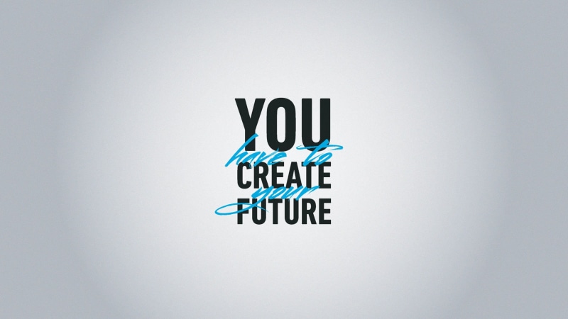 no people, colored background, future, gray, sign, paper, western script, consumerism, text, single word, blue, close-up, inspirational, studio shot, typography