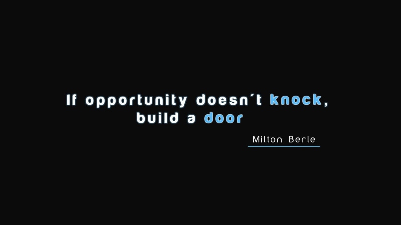 milton, truth, quote, life, motivation, opportunity, door, knock, 1080P, build, t, doesn, 1920x1080, inspiration, berle, quotes