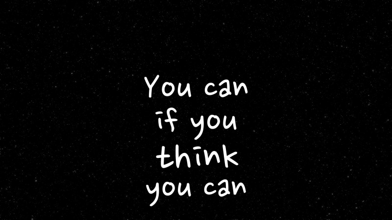 text, close-up, indoors, black background, motivation, studio shot, architecture, western script, dark, board, white color, quote, copy space, no people