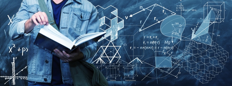 school, solutions, knowledge, equations, education, count, one person, midsection, literature, front view, young, formulas, human hand, read, student, finance