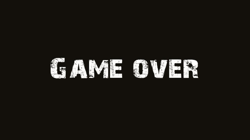 neon, typography, indoors, GAME OVER, text, video games, no people, message, sign, script, capital letter, communication, close-up, monochrome, game, typo