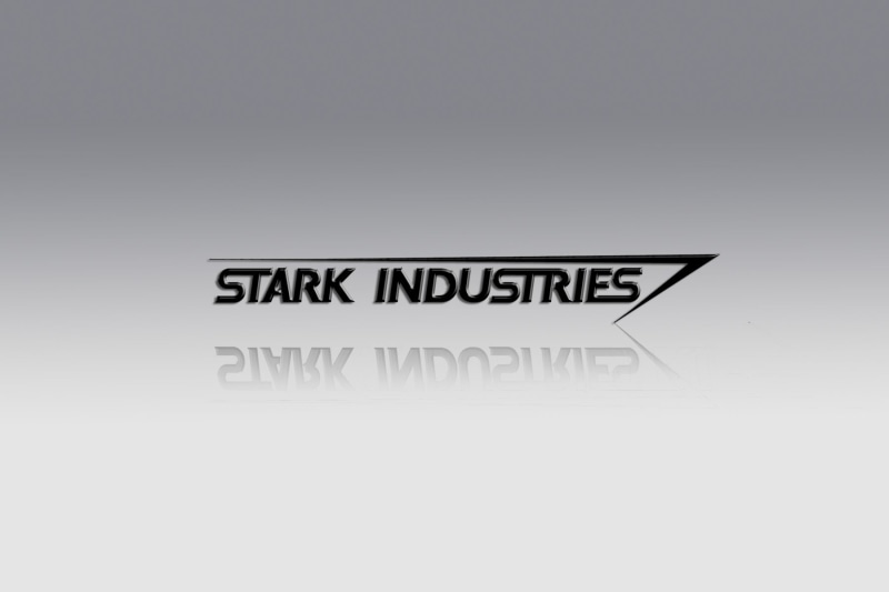 industries, single object, 720P, close-up, stark, logo, message, western script, technology, studio shot, white color, copy space, single word, business