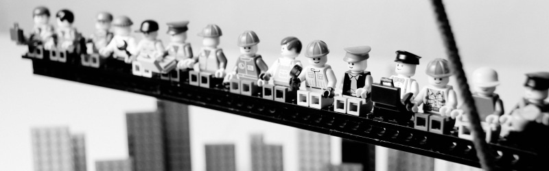 toys, focus on foreground, monochrome, close-up, business, panoramic, toy, variation, lot, arrangement, large group of people, minifig, technology, 4K
