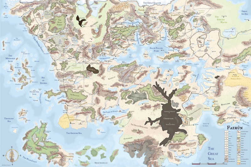 board, communication, indoors, rpg, Dragons, architecture, map, finance, politics, Forgotten, dungeons, world map, physical geography, travel, business