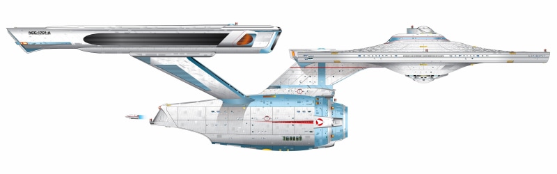 illustration, connection, dual monitors, no people, Star Trek, built structure, travel, finance, USS Enterprise (spaceship), motion, side view, simple background
