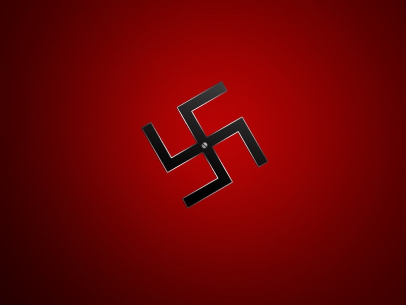 white color, solution, swastika, indoors, direction, high angle view, communication, cut out, leaving, symbol, 480P, no people, red background, decisions