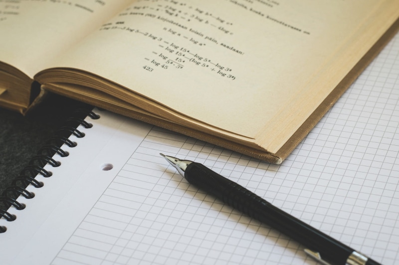 still life, handwriting, close-up, fountain pen, page, notebook, copy, pen, high angle view, no people, table, small group of objects, write, education