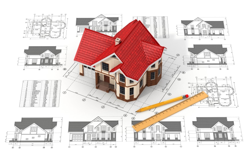 engineering, window, red, sketch, construction Industry, miniature, architect, roof, housing Development, cottage, architectural model, 5K, layout, home Interior