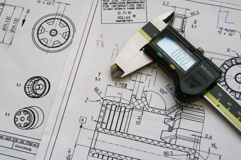 paper, architecture, 4K, construction industry, technical device, design, planning, indoors, calipers, high angle view, people, caliper, activity, technology