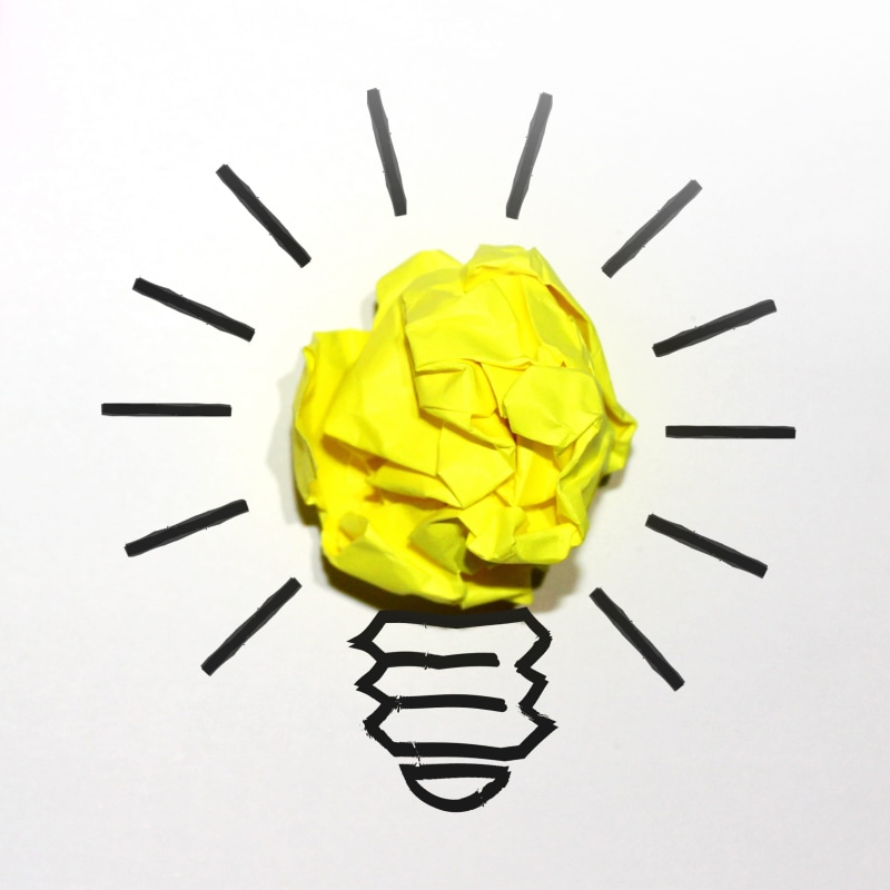lightbulb, innovation, table, negative emotion, leadership, checking the time, imagination, black color, emotion, cut out, yellow, white, beautiful, metaphor