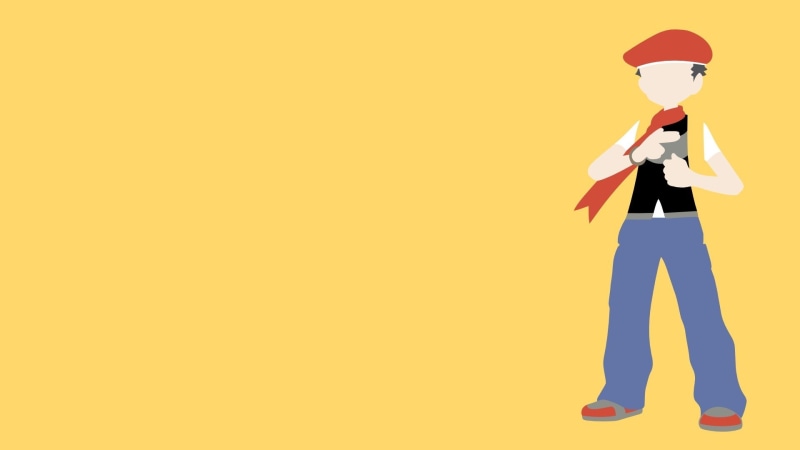 studio shot, costume, adult, aspirations, men, males, childhood, one person, colored background, indoors, hat, standing, yellow, Pokémon, headwear, protection