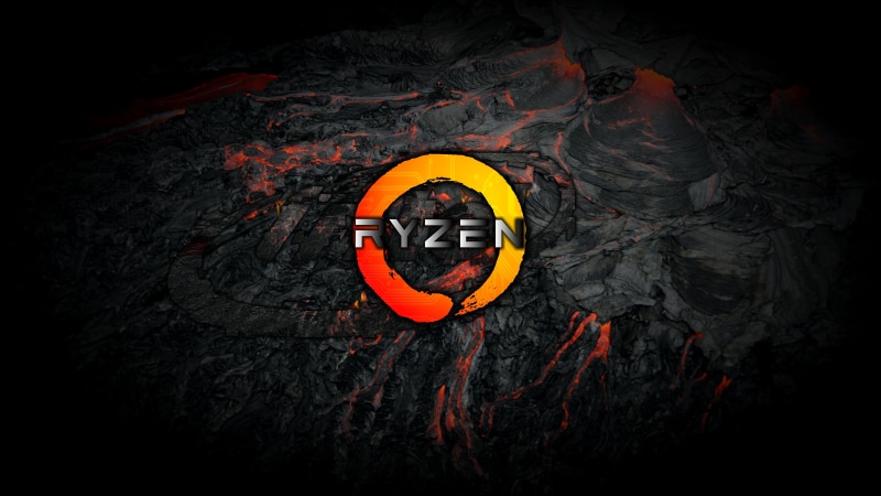 AMD, Logo, AMD Ryzen, Technology, 4K