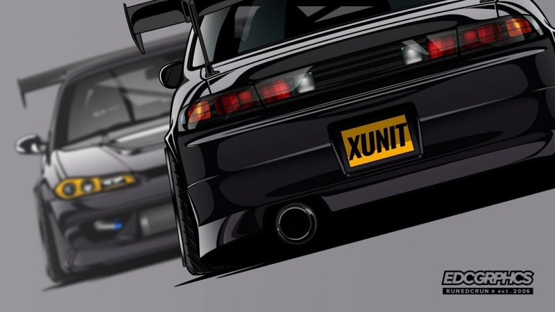 communication, taxi, motor vehicle, number, auto racing, sign, yellow, JDM, Nissan 200SX, no people, car, render, 1080P, Japanese cars, nissan silvia