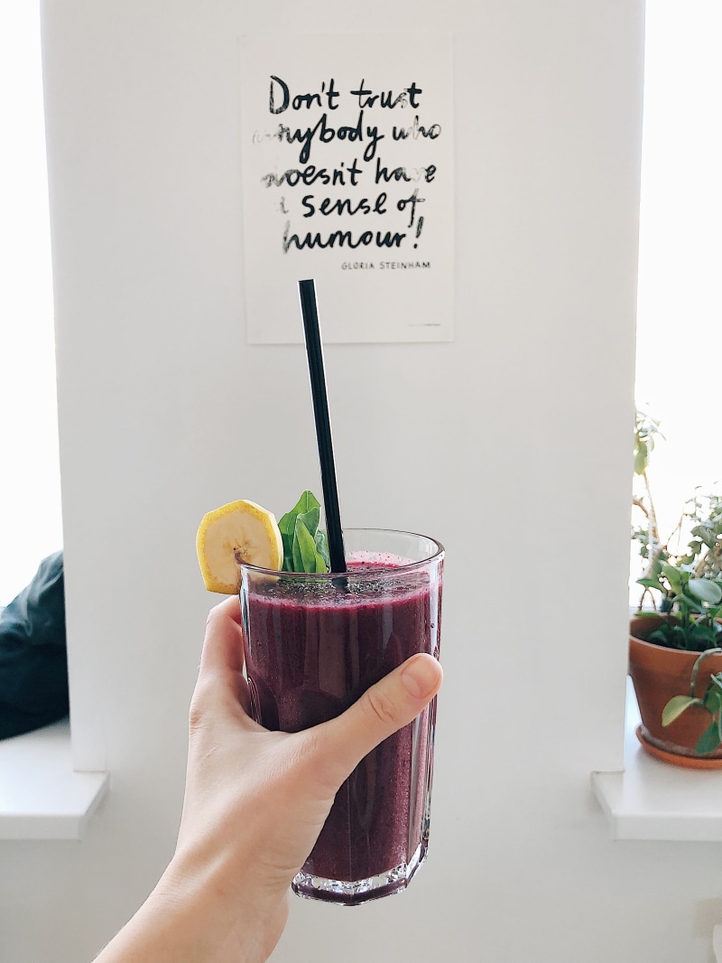 healthy, holding, finger, refreshment, health, food and drink, fruit, calligraphy, food, smoothie, glass, clear, person, white room, human hand, text, quotation