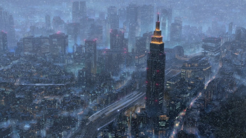 landscape, modern, empire, Your Name, sky, fog, nature, financial district, state, city, snow, 1080P, tall - high, building, urban skyline, no people