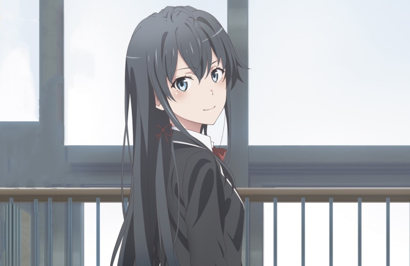 My Teen Romantic Comedy SNAFU, Yukino Yukinoshita, architecture, leisure activity, one person, railing, real people, 1080P, contemplation, day, disguise