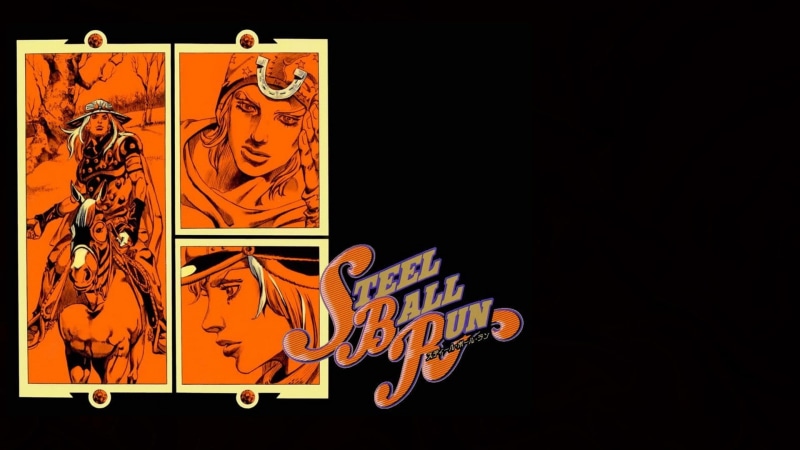 Steel Ball Run, JoJos Bizarre Adventure, mammal, western script, 1080P, craft, close-up, creativity, communication, art and craft, no people, black background