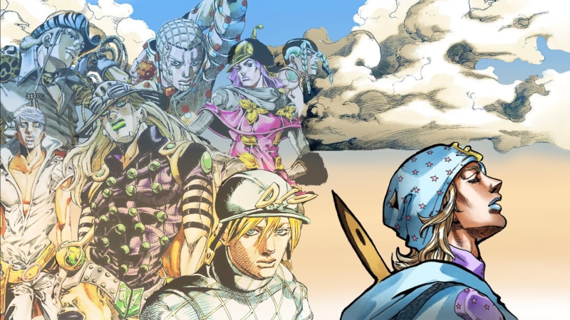 1080P, Steel Ball Run, Jojos Bizarre Adventure, Anime, Johnny Joestar