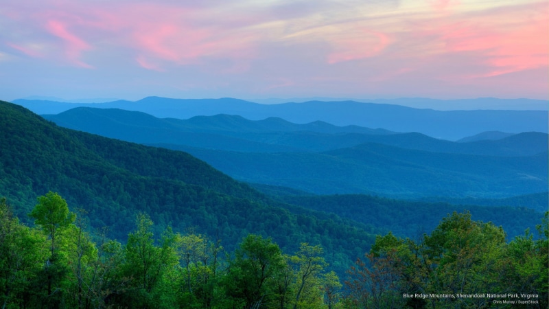 Mountains, virginia, blue, ridge, park, 2K, national, shenandoah