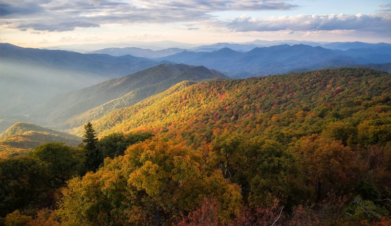 North Carolina, 2K, Scenery, Blue Ridge Parkway, Blue Ridge Mountains