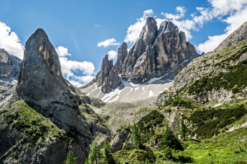 summit, european Alps, 4K, tourism, Dolomites, Pusteria, travel, alpine, scenic, alps, Italy, peak, Croda, ridge, green, hiking, summer, rocky, landscape