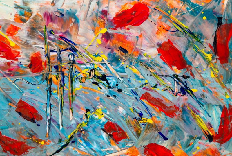 art, colorful, contemporary art, paint, art and craft, artistic, craft, 5K, background, colourful, creative, no people, paintings, pattern, canvas, day