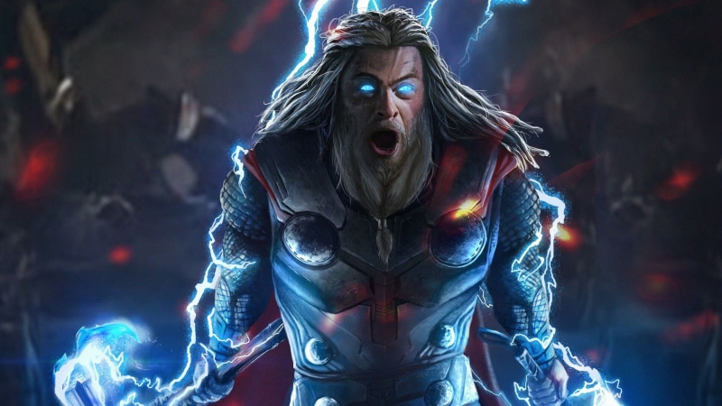 Fat Thor, 1080P, Marvel Cinematic Universe, Thor