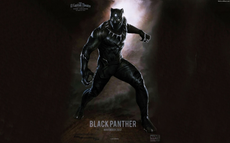 Marvel Cinematic Universe, indoors, lifestyles, sprinting, Black Panther, western script, communication, adult, panther, running, concept art