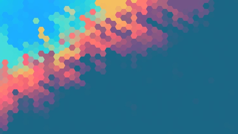 copy space, colors, outdoors, multi Colored, space, orange Color, multicolored, design, creativity, glowing, blue background, no people, digital art, geometry