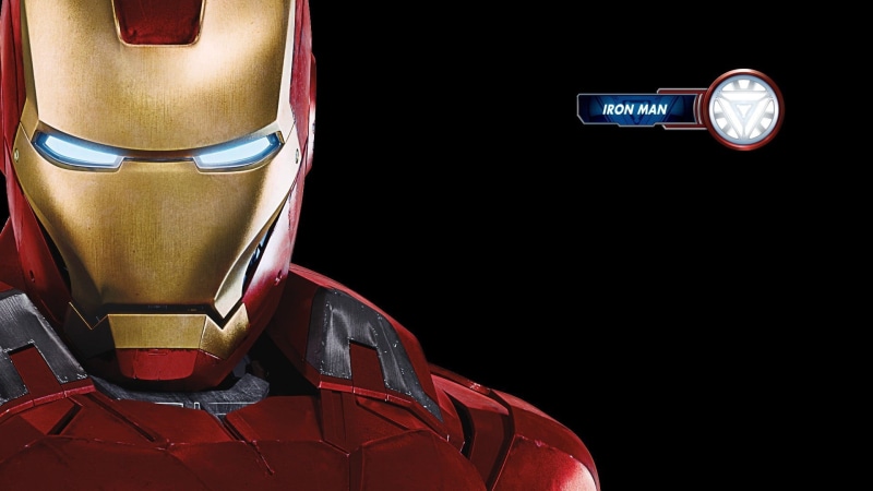 lighting equipment, Marvel Comics, technology, crash helmet, close-up, protection, iron, cockpit, red, headwear, security, no people, black background