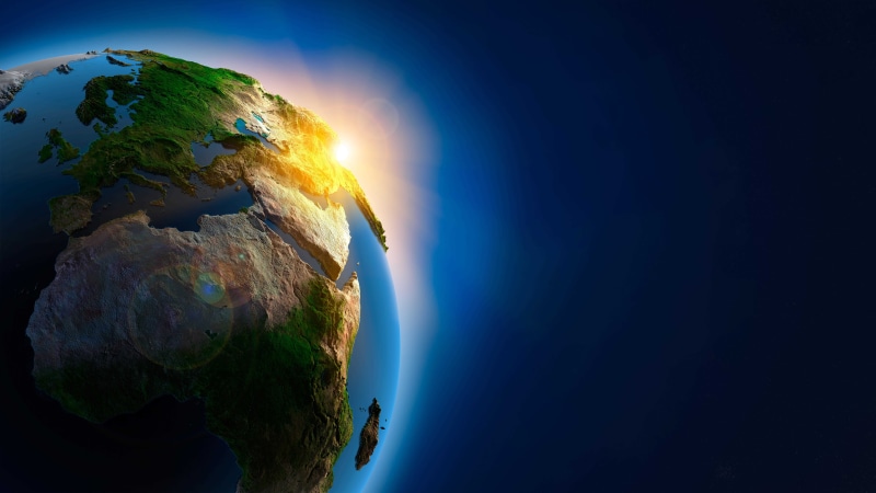 sky, space, copy space, topography, globe - man made object, scenics - nature, planet - space, planet earth, 8k, water, 8k uhd, 8K, astronomy, earth, cloud - sky