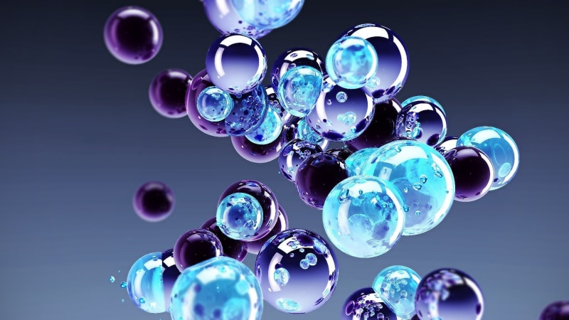 shiny, 3D, colored background, shape, abstract, digital, 1080P, close-up, group of objects, bubbles, bubble, transparent, no people, low angle view, sphere