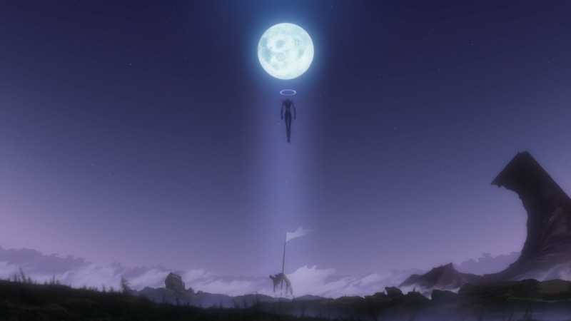 1080P, Evangelion, Anime, Neon Genesis Evangelion, character, Evangelion: 2.0 You Can (Not) Advance, Moon, full, game