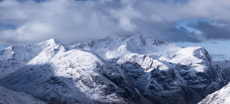 snowy mountain, mountain Peak, winter, scenics, Glencoe, photography, Scotland, sky, snowy, nature, Highlands, 5K, snow, mountain, european Alps, ice
