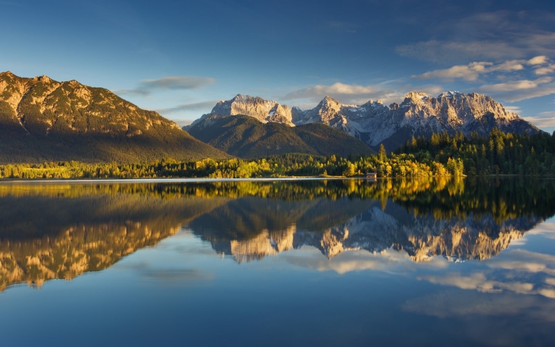 symmetry, near, photography, mountain range, sky, waterfront, body, nature, scenics - nature, cloud - sky, clouds, mountain peak, non-urban scene, lake