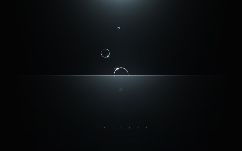 copy space, geometric shape, abstract, 1080P, glowing, no people, natural phenomenon, crescent, space, astronomy, artwork, white, digital art, minimalism