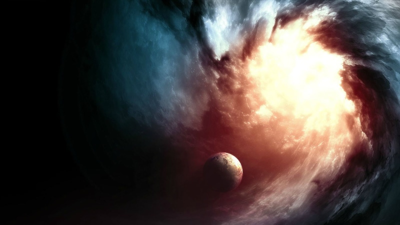 ball, science, cloud - sky, glow, planet earth, bright, color, artistic, sun, galaxy, cosmos, solar system, backgrounds, generated, nature, planet - space
