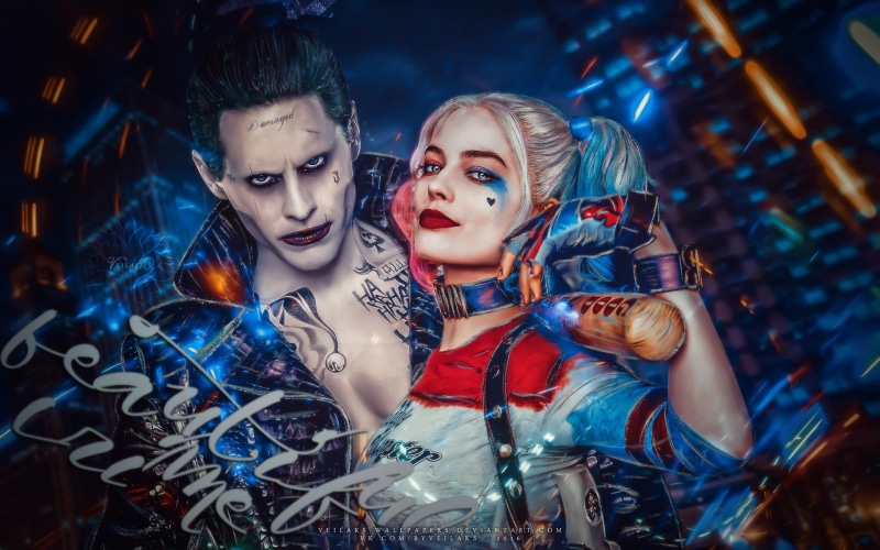 Movie, 1080P, Margot Robbie, Jared Leto, Joker, Suicide Squad, Harley Quinn