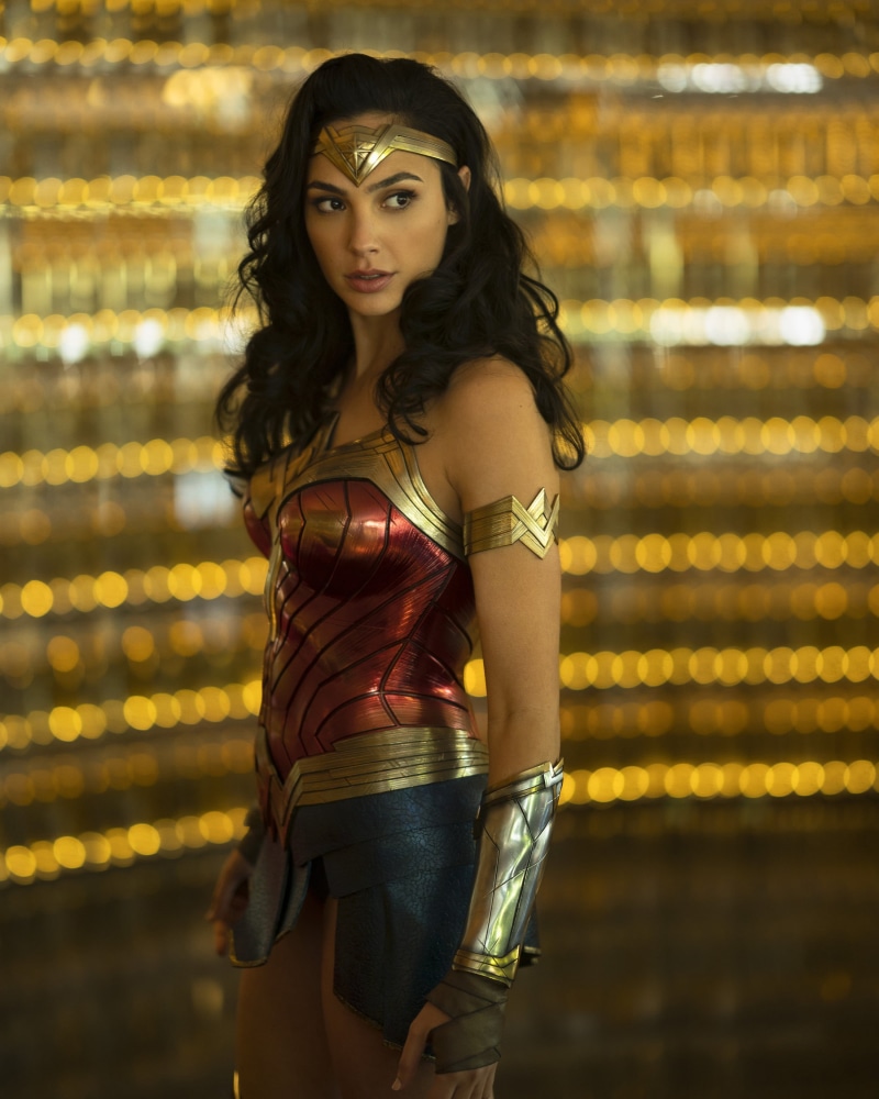 2K, brunette, actress, model, Wonder Woman, women, film stills, Gal Gadot, DC Comics, long hair