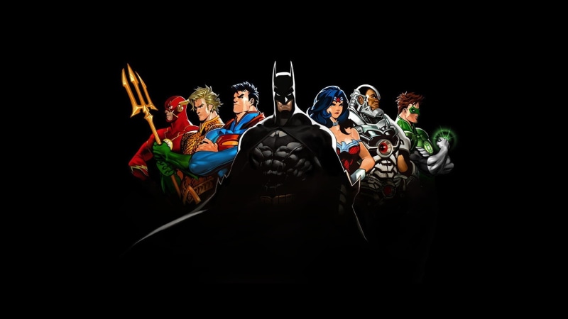 league, Wonder Woman, cyborg, fun, d, Green Lantern, mid adult, cultures, people, digital, multi colored, justice, mid adult women, young men, fire - Natural Phenomenon