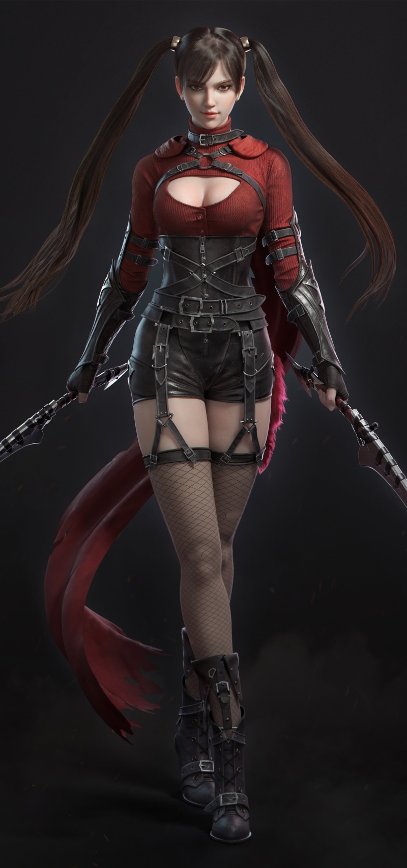 portrait, sword, shorts, s, courage, beautiful woman, vancouver - Canada, plastic, superhero, cleavage, well Muscled, evil, warrior, pigtails, young adult