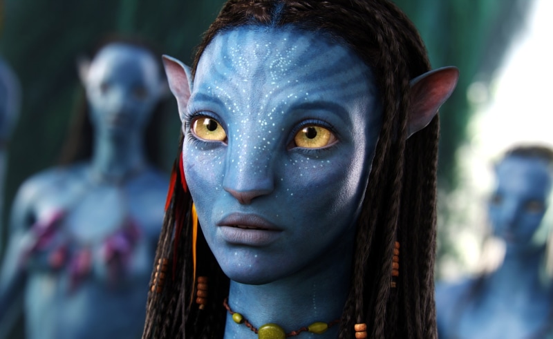 portrait, beauty, headshot, outdoors, day, young women, art and craft, Neytiri, avatar movie, human face, beautiful woman, front view, 2K, young adult