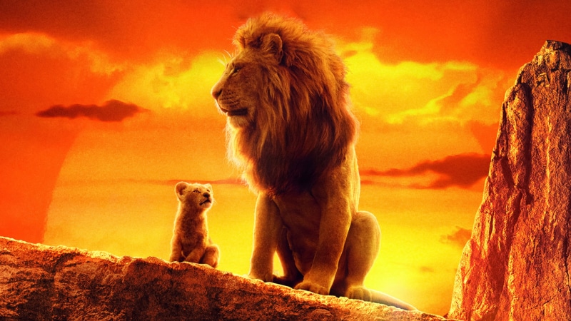 Mufasa (The Lion King), Movie, Simba, The Lion King (2019), 2K