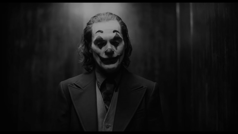 monochrome, Joaquin Phoenix, 1080P, Joker